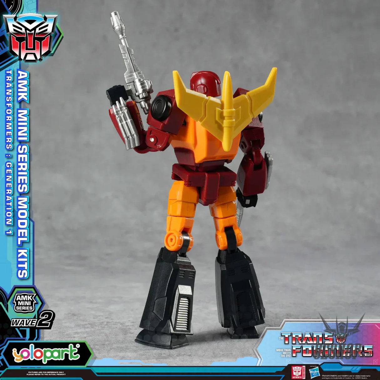 Yolopark Transformers Genration one Wave 2 Prowl Rodimus Prime Amk Mini Model Kit Scale Model Kits