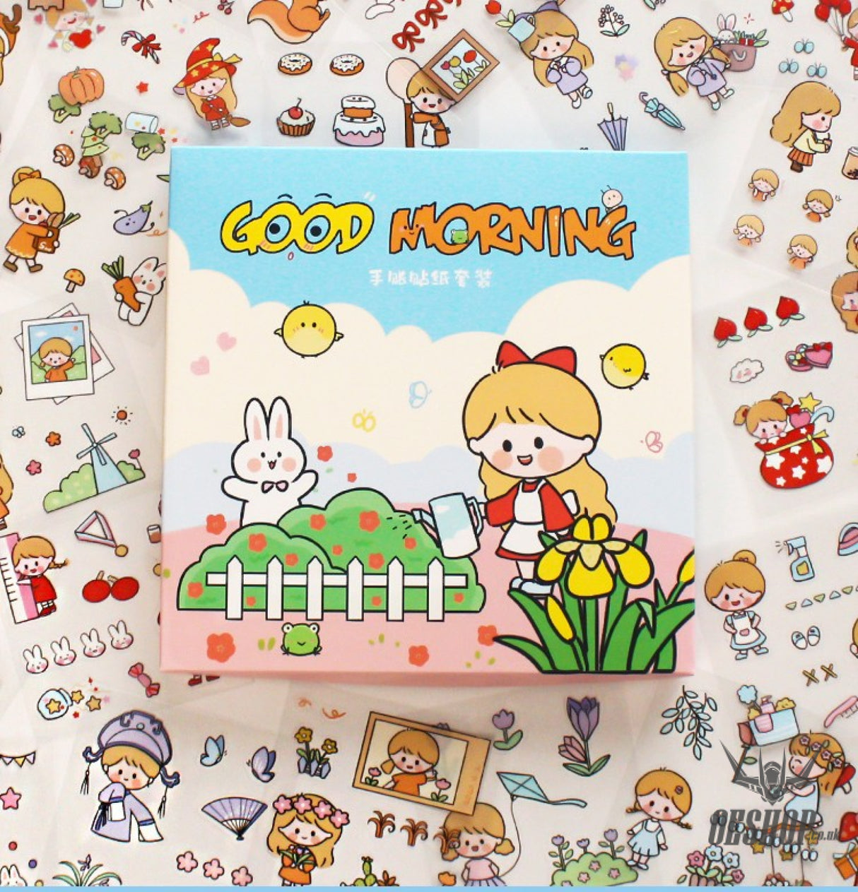 Zi Yi PET Sticker Gift Box 100 sheets Waterproof no repeated OEShop 8.99 OEShop