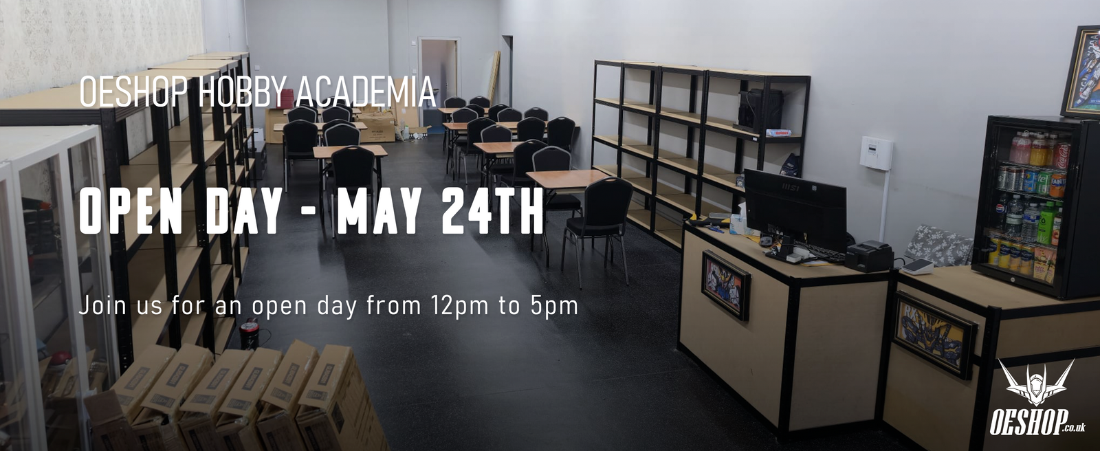OEShop Hobby Academia: Epilogue - Open Day - May 24th