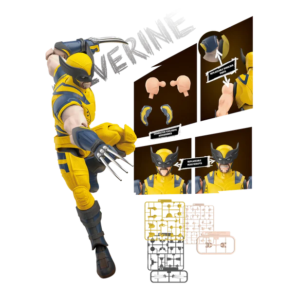 Blokees Marvel Infinity Saga Champion Class 05 Wolverine Model Kit 81117