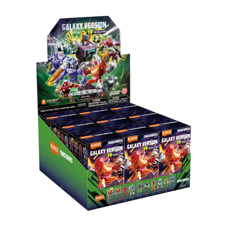 Blokees Transformers Galaxy Version 10 One Shall Stand Action Figure Model Kit Blind Box 71110