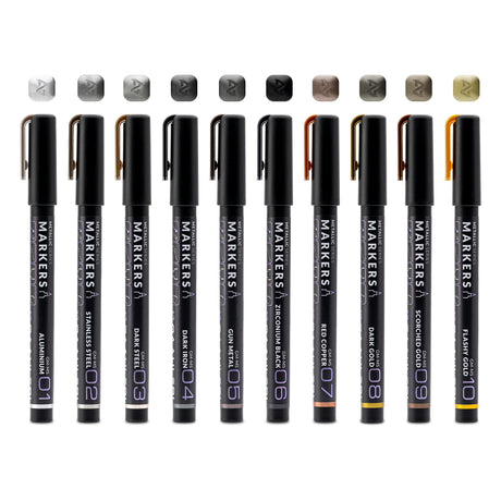 Gaahleri Metallic Series Markers
