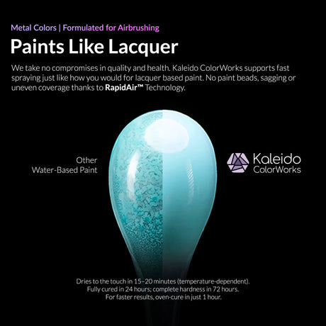 Gaahleri Kaleido ColorWorks 12 Metal Colors Set
