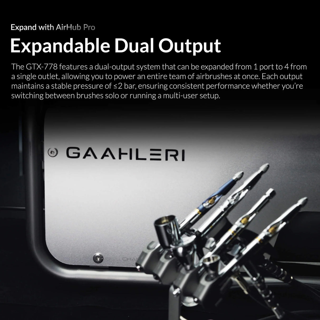 Gaahleri Apex Force Series GTX-778 Air Compressor