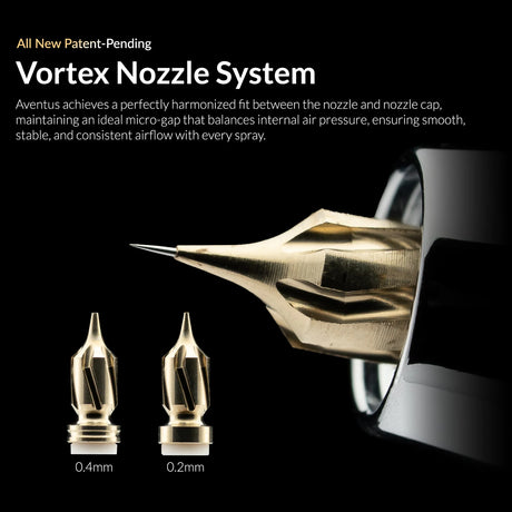 Gaahleri Ace Series Aventus Titan Mist 0.2 & 0.4mm Airbrush