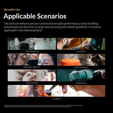 Gaahleri Advanced Series Seeker 0.3 & 0.5mm Airbrush