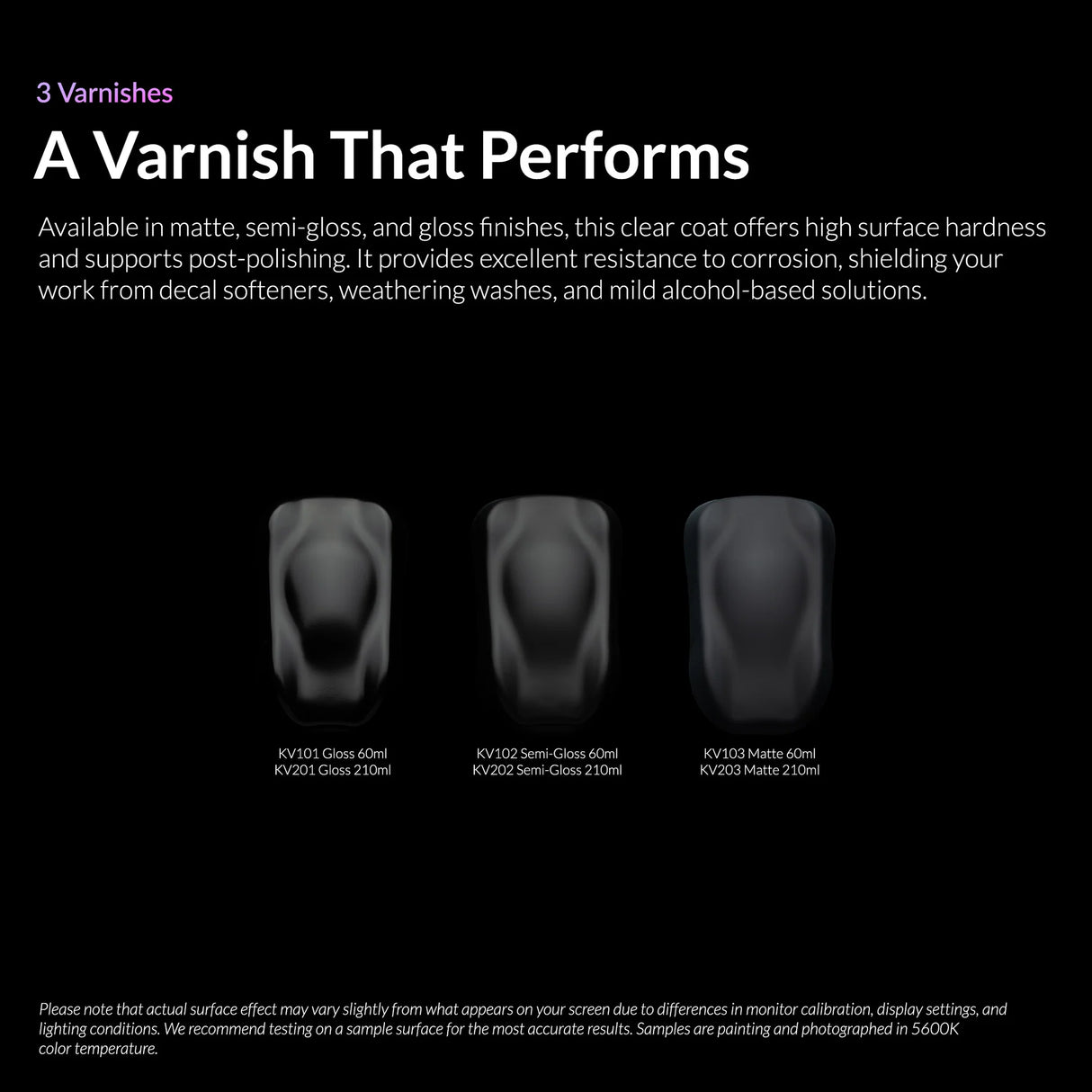 Gaahleri Kaleido ColorWorks - Varnishes