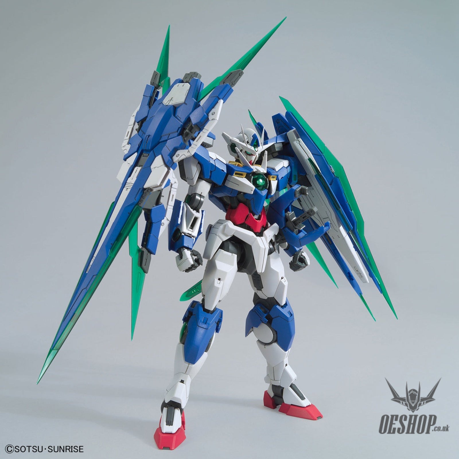 ロボット MG 1/100 00 QAN[T] FULL SABER 1/100 MG 00 Qan[T] Full Saber – OEShop