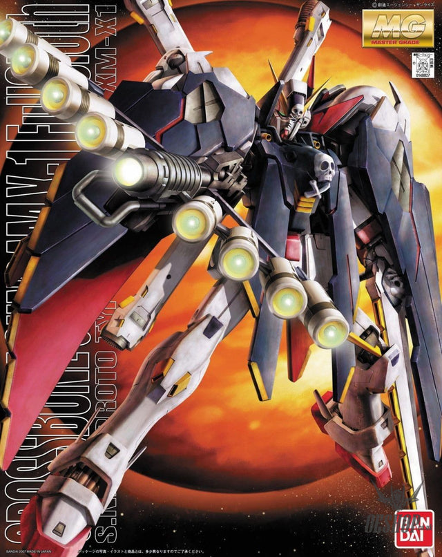1/100 MG Crossbone Gundam X-1 Full Cloth Scale Model Kits