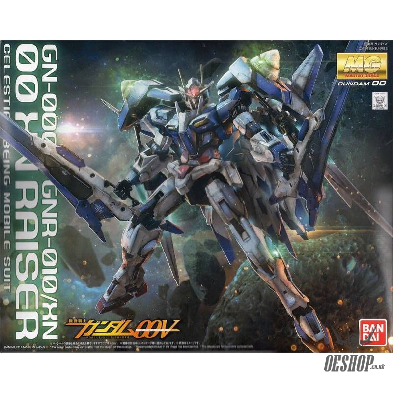 1/100 MG GN-0000+GNR-010/XN Gundam 00 XN RAISER – OEShop