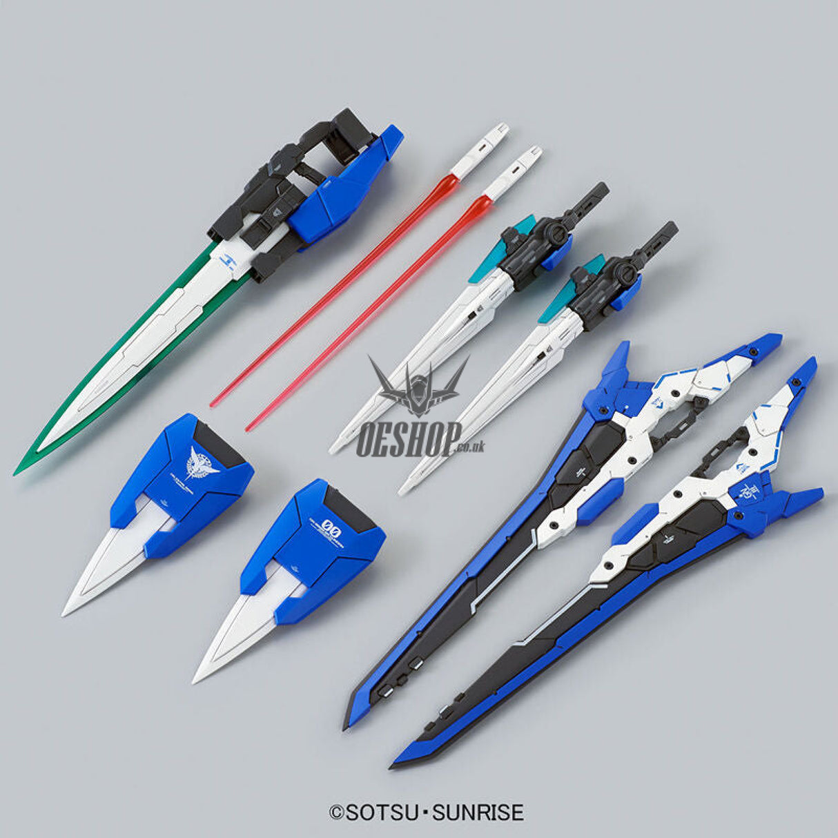 1/100 MG GN-0000 + GNR-010/XN Gundam XN RAISER Scale Model Kits