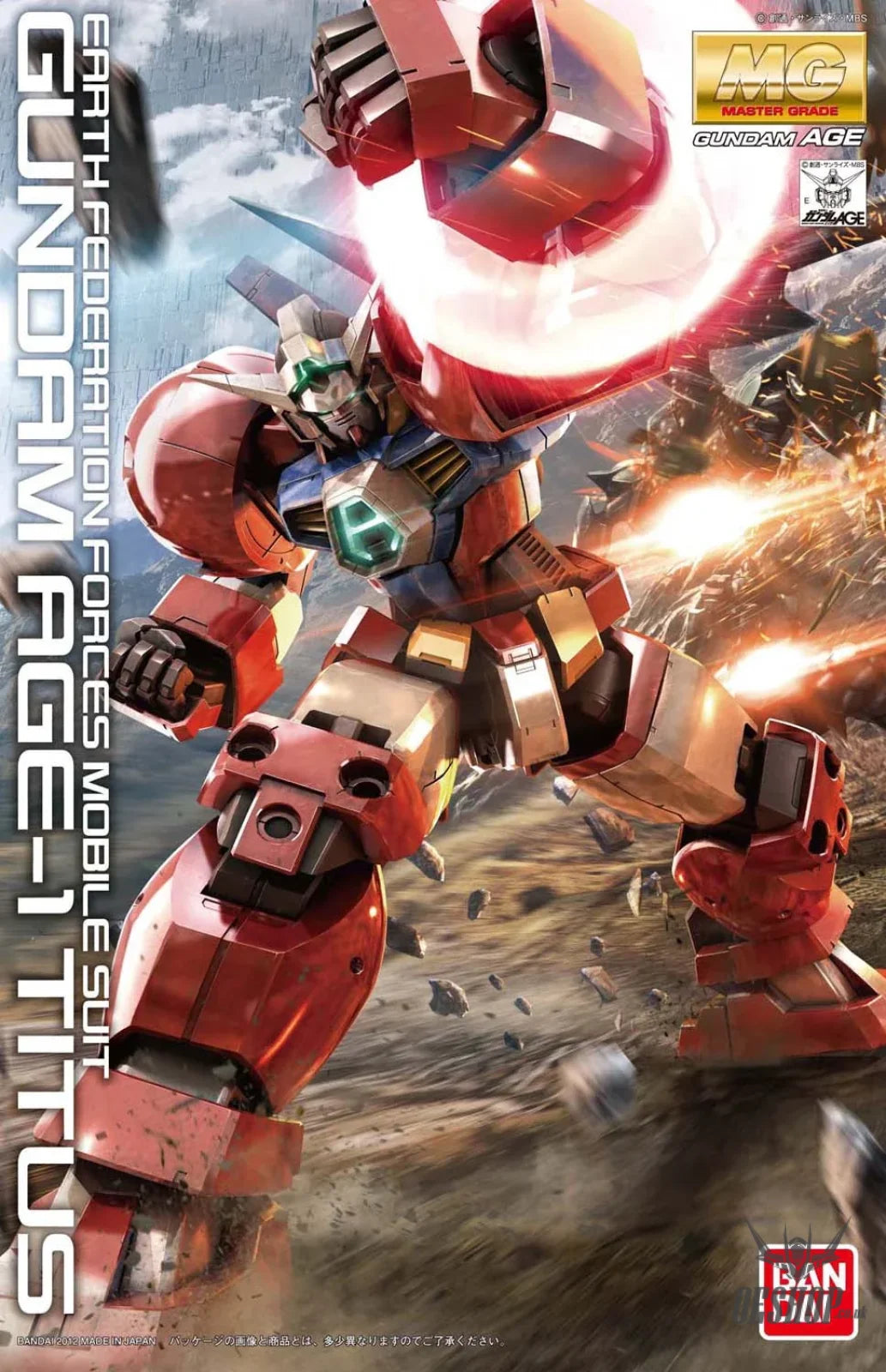 1/100 MG Gundam AGE-1 Titus - Scale Model Kits