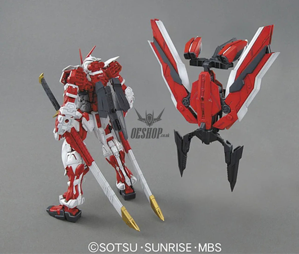 1/100 MG Gundam Red Frame Astray Kai Scale Model Kits