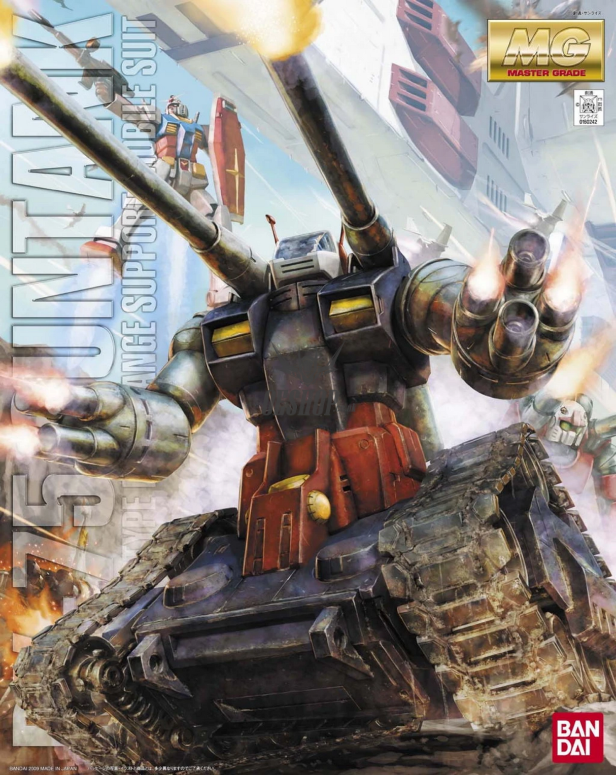 1/100 MG Guntank Scale Model Kits