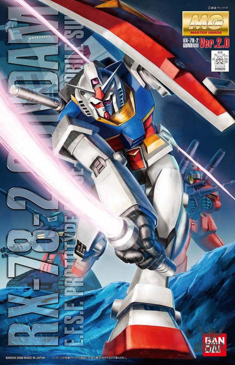 1/100 MG RX-78-2 Gundam VER. 2.0 Scale Model Kits