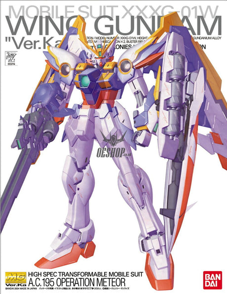 1/100 MG Wing Gundam Ver. Ka Bandai 49.99 OEShop