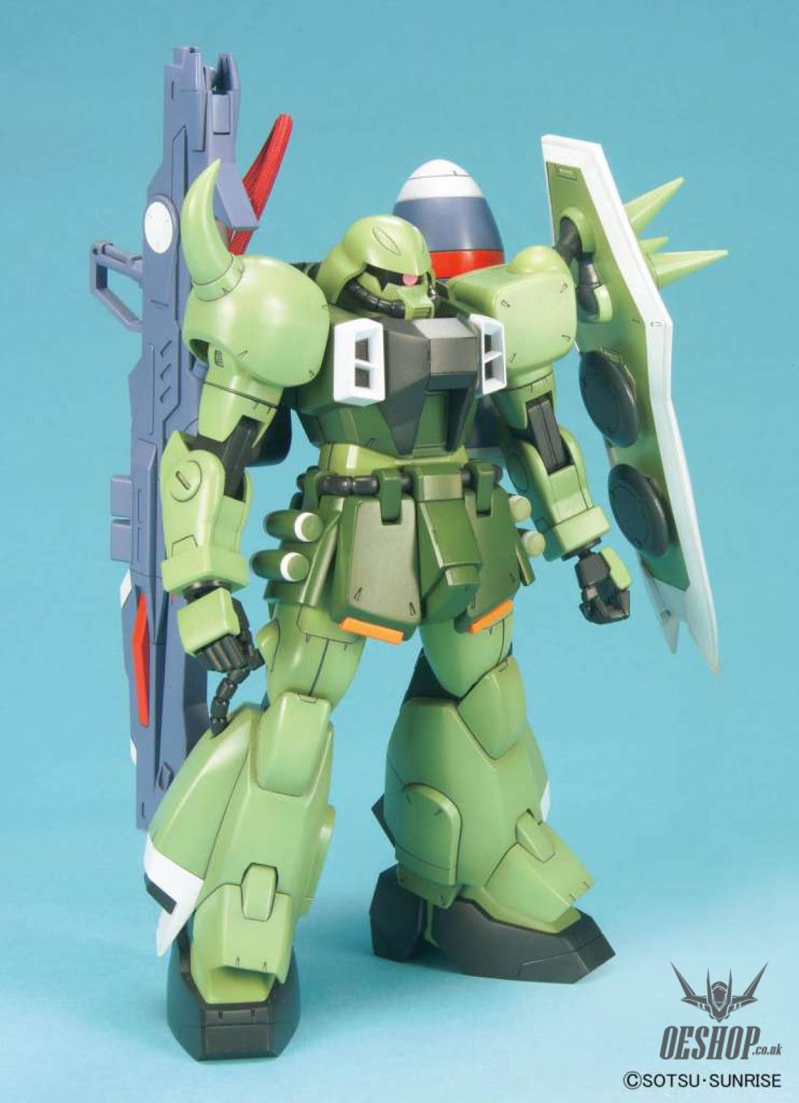 1/100 TV Seed 06 Zaku Warrior + Blaze Wizard & Gunner Wizard Scale Model Kits