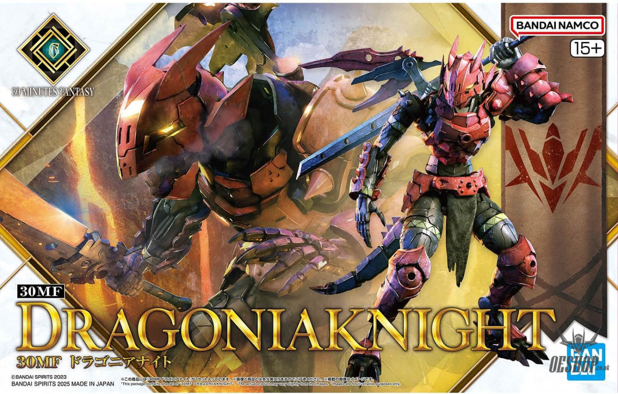 1/144 30 Minutes Fantasy 30MF 15 Dragonia Knight - Scale Model Kits
