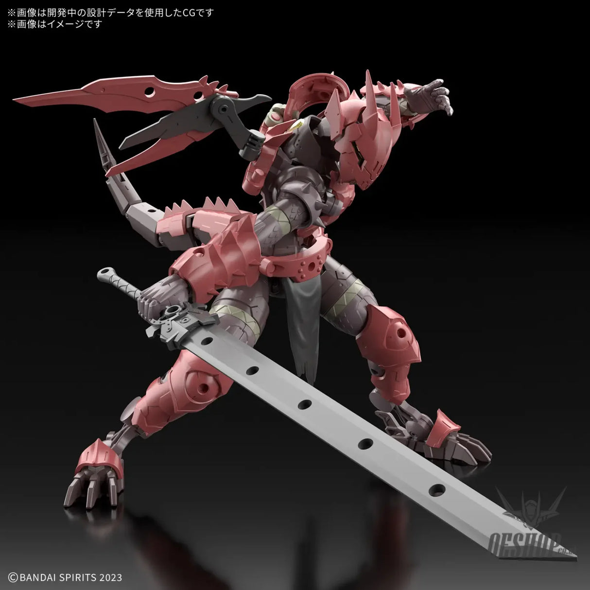 1/144 30 Minutes Fantasy 30MF 15 Dragonia Knight - Scale Model Kits