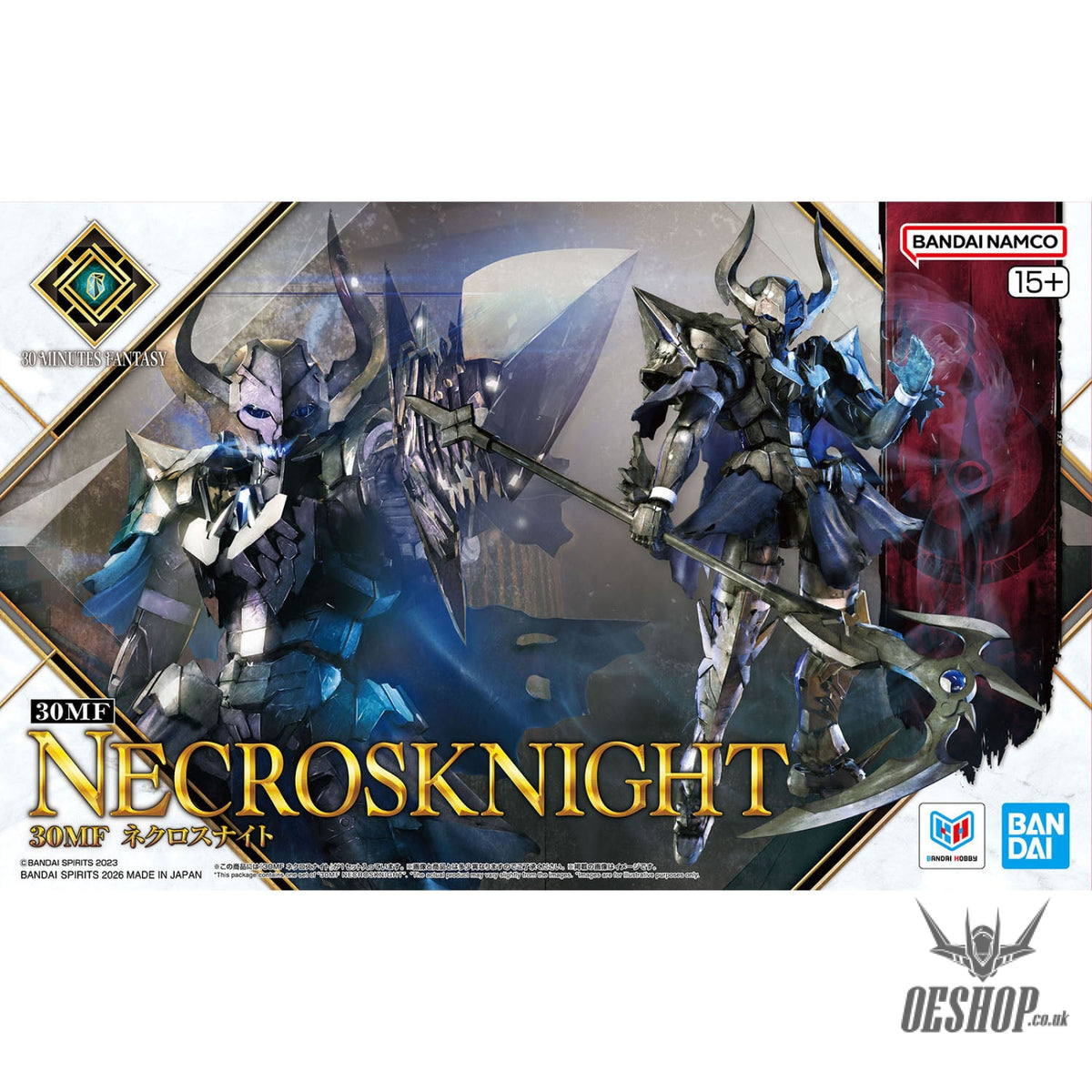 1/144 30 Minutes Fantasy 30MF xx Nekros Knight - Scale Model Kits