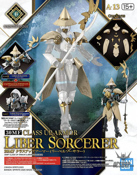 1/144 30 Minutes Fantasy 30MF Class Up Armor (Liber Sorcerer) Scale Model Kits