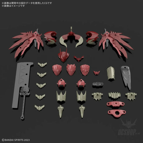 1/144 30 Minutes Fantasy 30MF A-17 Class Up Armor (Dragonia Lord) - Scale Model Kits