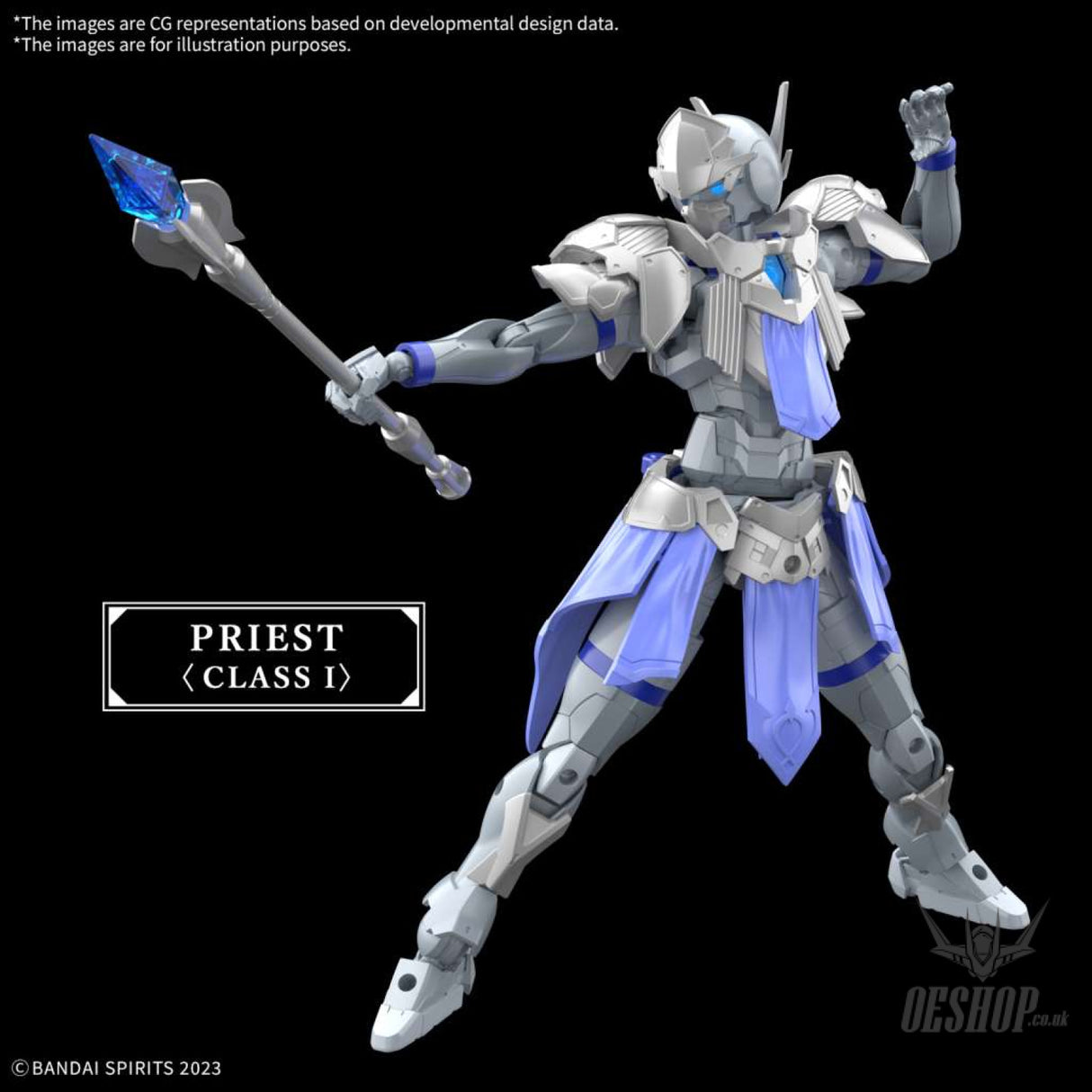 1/144 30 Minutes Fantasy 30MF Liber Bishop Scale Model Kits