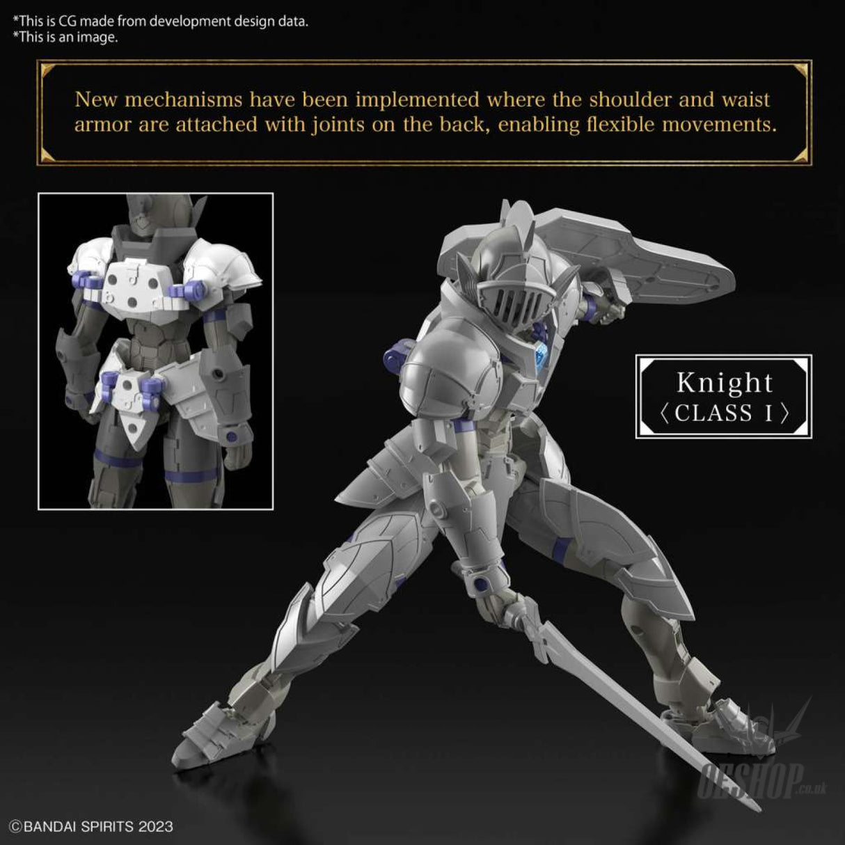 1/144 30 Minutes Fantasy 30MF Liber Holy Knight Scale Model Kits