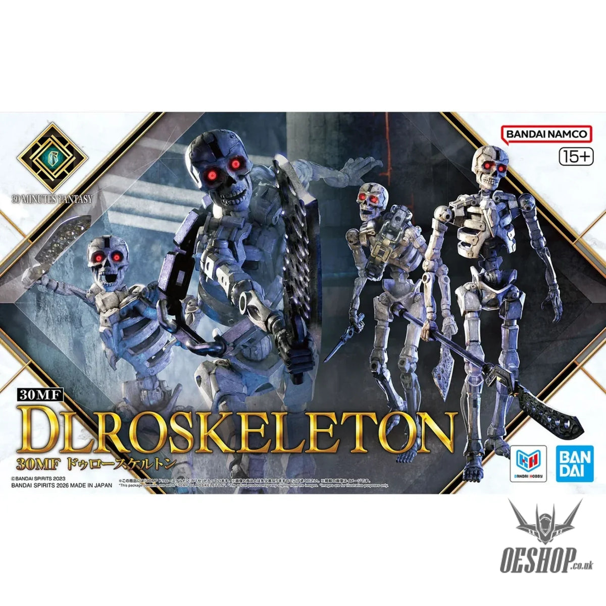 1/144 30 Minutes Fantasy 30MF xx Dlro Skeleton - Scale Model Kits