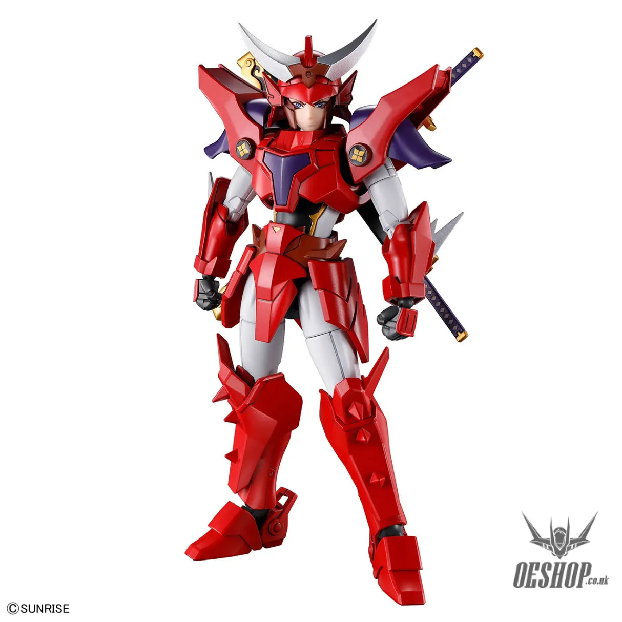 1/144 30 Minutes Fantasy 30MF Yoroi-Shinden Samurai Troopers (Ronin Warriors) Gai of the Heat - Scale Model Kits