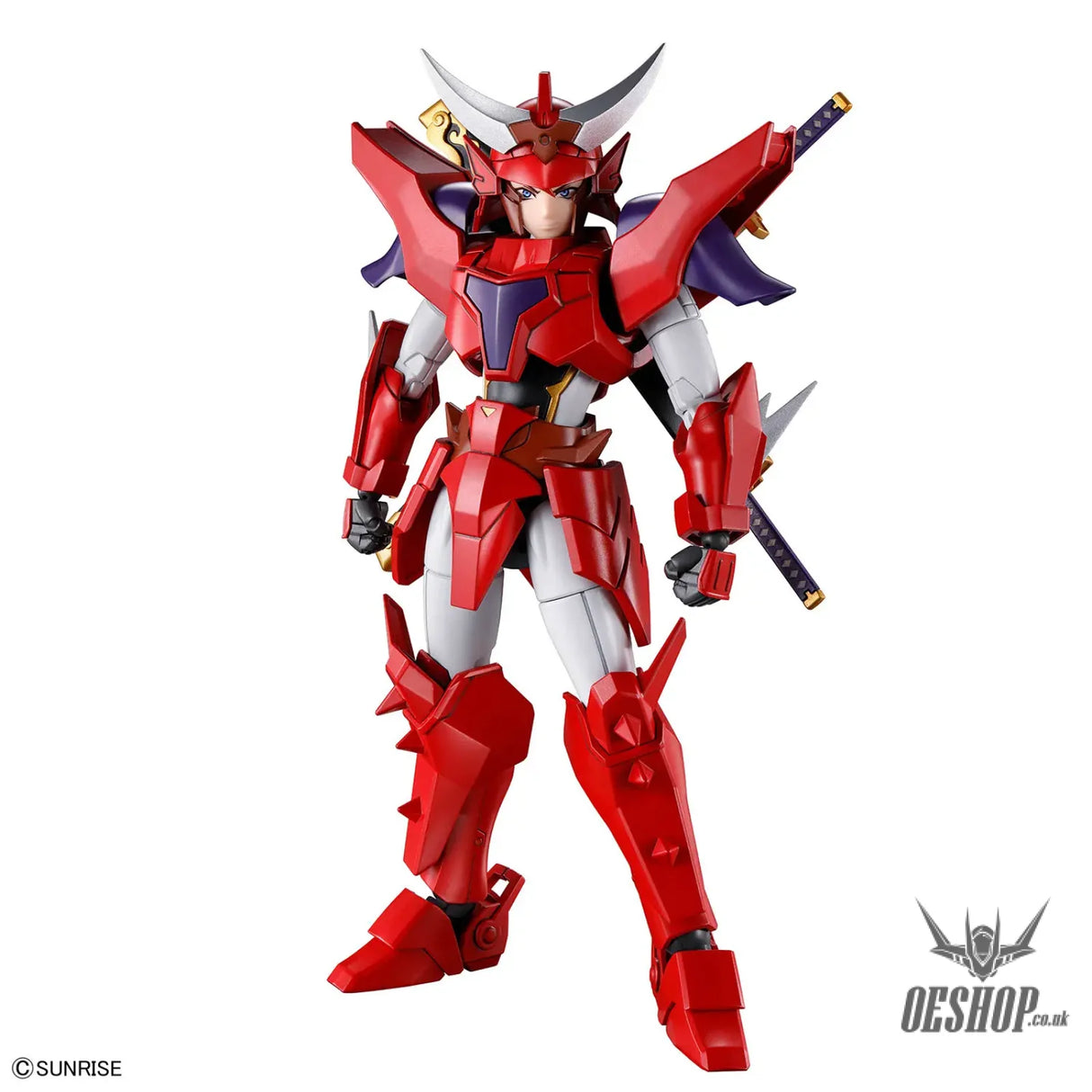 1/144 30 Minutes Fantasy 30MF Yoroi-Shinden Samurai Troopers (Ronin Warriors) Gai of the Heat - Scale Model Kits