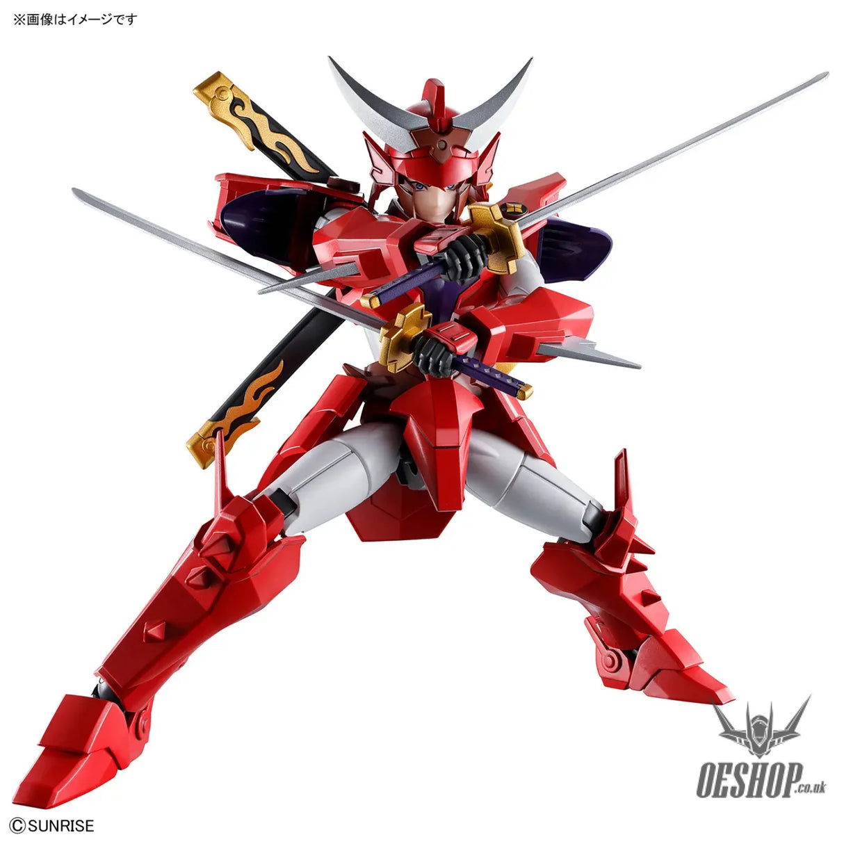 1/144 30 Minutes Fantasy 30MF Yoroi-Shinden Samurai Troopers (Ronin Warriors) Gai of the Heat - Scale Model Kits