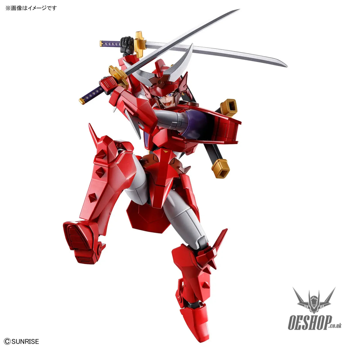 1/144 30 Minutes Fantasy 30MF Yoroi-Shinden Samurai Troopers (Ronin Warriors) Gai of the Heat - Scale Model Kits
