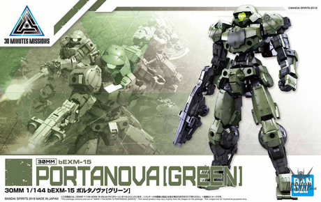 1/144 30MM 04 bEMX-15 PORTANOVA (Green) Scale Model Kits