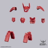 1/144 30MM 43 EXM-E7c Spinatia (Commando Type) Scale Model Kits