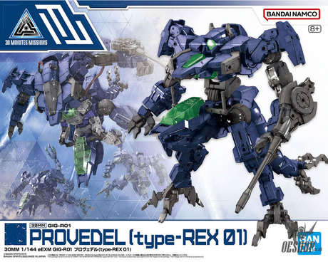 1/144 30MM 52 eEXM GIG-R01 Provedel (type-REX 01) Scale Model Kits