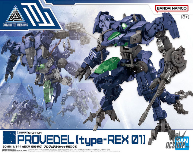 1/144 30MM 52 eEXM GIG-R01 Provedel (type-REX 01) Scale Model Kits