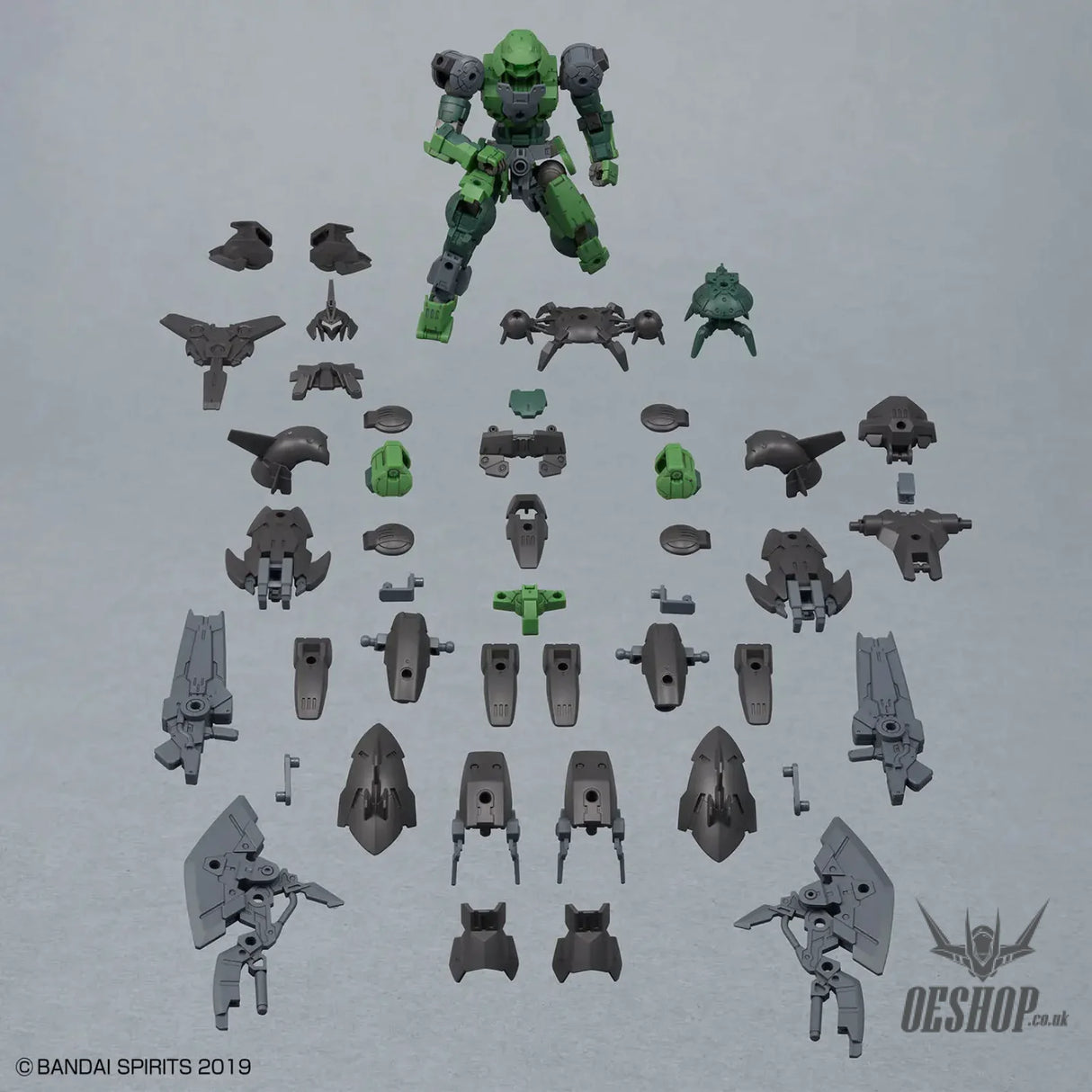 1/144 30MM xx bEXM-15FA Full Armor Portanova - Scale Model Kits