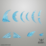 1/144 30MM Customized Effect 06 (Slash Image Ver.) (Blue) Model Kits Accessories