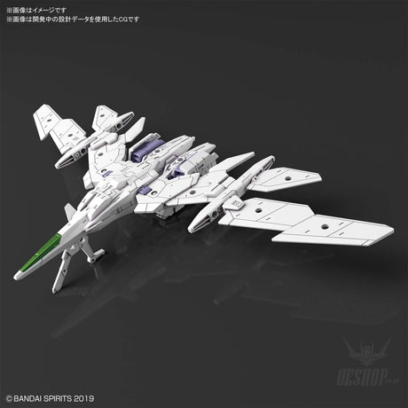 1/144 30MM EV-01 Exa Vehicle (Air Fighter Ver.) (White) Scale Model Kits