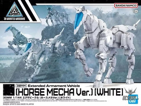 1/144 30MM EV-17 Exa Vehicle (Horse Mecha Ver.) White Scale Model Kits
