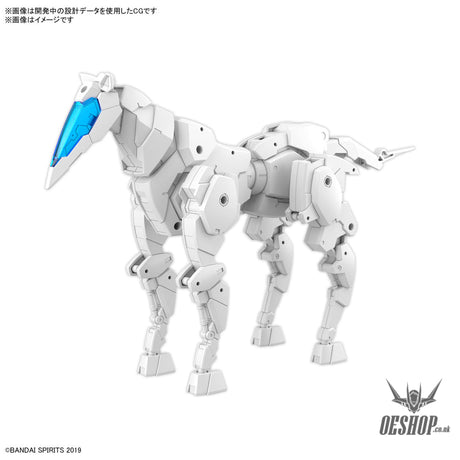 1/144 30MM EV-17 Exa Vehicle (Horse Mecha Ver.) White Scale Model Kits
