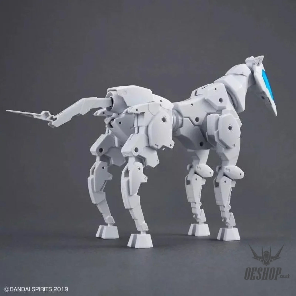 1/144 30MM EV-17 Exa Vehicle (Horse Mecha Ver.) White Scale Model Kits