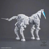 1/144 30MM EV-17 Exa Vehicle (Horse Mecha Ver.) White Scale Model Kits
