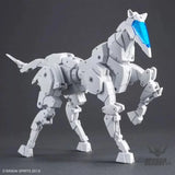 1/144 30MM EV-17 Exa Vehicle (Horse Mecha Ver.) White Scale Model Kits