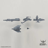 1/144 30MM w-04 Arm Unit Rifle/Large Claw - Scale Model Kits