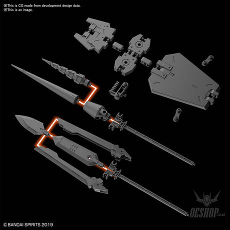 1/144 30MM w-09 Option Parts Set 3 Scale Model Kits