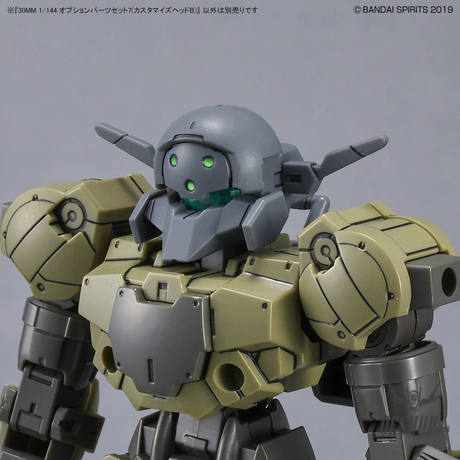 1/144 30MM w-16 Option Parts Set 7 (Customize Heads B) Scale Model Kits