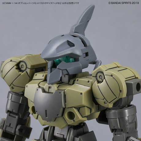 1/144 30MM w-16 Option Parts Set 7 (Customize Heads B) Scale Model Kits