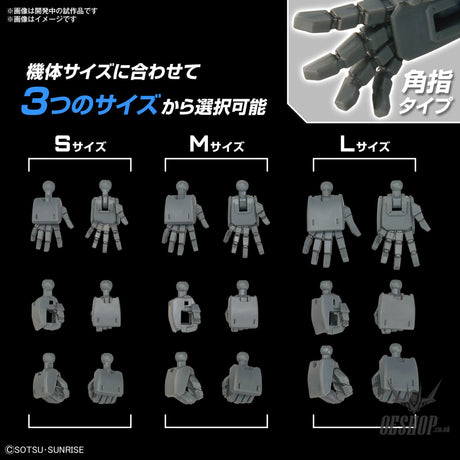 1/144 Gundam Option Parts Set Gunpla 03 (Build Hands Square Shape) Scale Model Kits